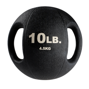 Body-Solid Tools 10lb. Dual Grip Medicine Ball