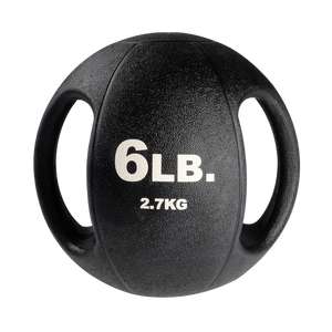 Body-Solid Tools 6lb. Dual Grip Medicine Ball