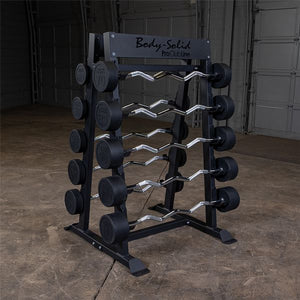 Fixed Weight Barbell Rack