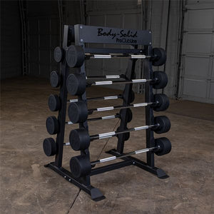 Fixed Weight Barbell Rack