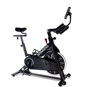 Spinning® Pace Connected Spin Bike w/ Tablet Mount and Dual Water Bottle Holder