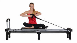 Stamina AeroPilates Reformer 266 with Rebounder & Stand (3 cord) - Indoor Cyclery