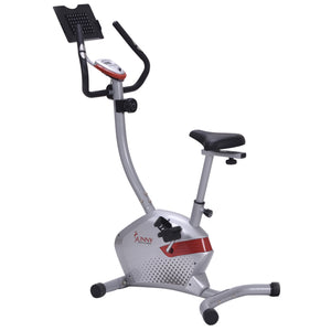 Sunny Health & Fitness SF-B2511H Magnetic Upright Bike with Tablet Holder - Indoor Cyclery