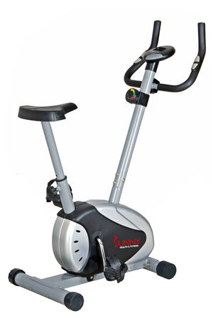 Sunny Health & Fitness Magnetic Upright Bike - Indoor Cyclery