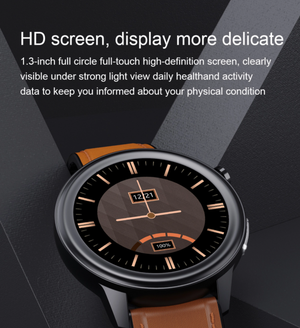 Smart Watch Blood Pressure Heart Rate & Body Temperature Monitor with ECG & PPG by ALL TECH ADDICT