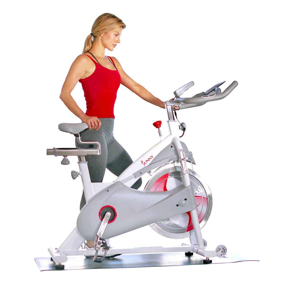 Sunny Health & Fitness Belt Drive Magnetic Indoor Cycling Bike - On Sale -  Bed Bath & Beyond - 27072405