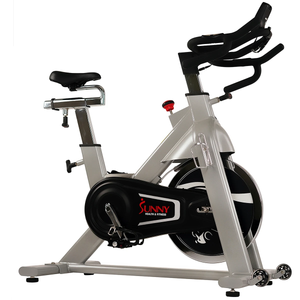 Sunny Health & Fitness 44LBS Flywheel Belt Drive Commercial Indoor Cycling Bike
