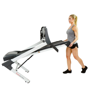 Sunny Health & Fitness Smart Treadmill with Auto Incline, Sound System, Bluetooth and Phone Function